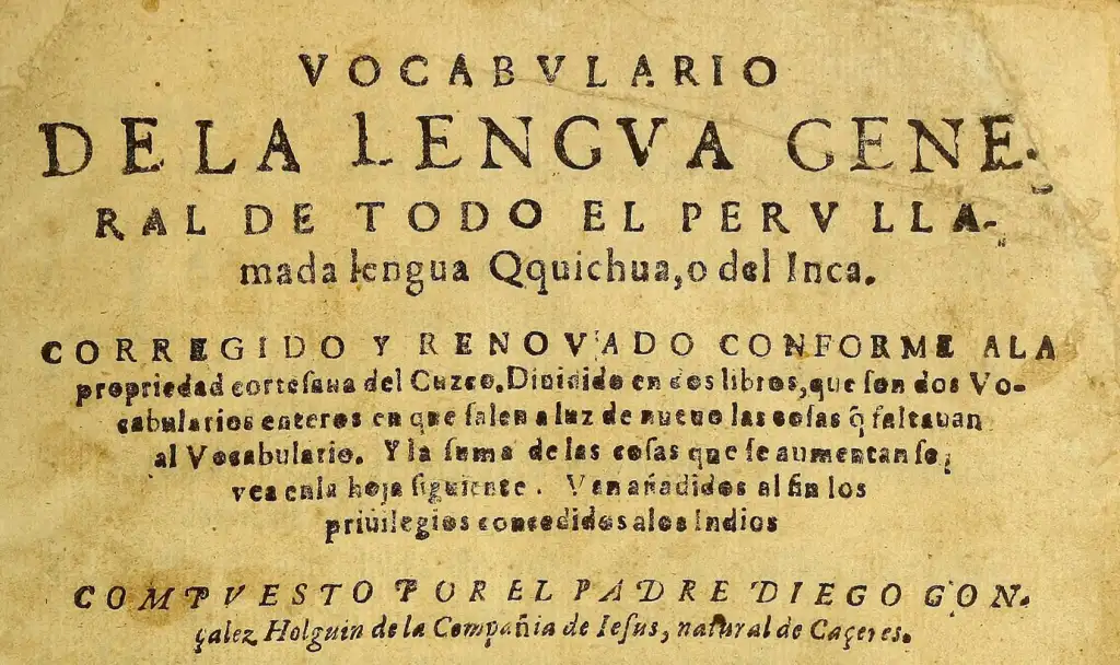Inca language and writing legacy